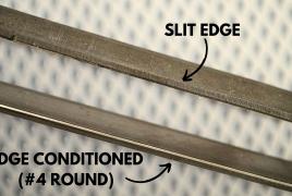 steel slitting edge